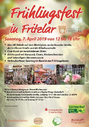 Frühlingsfest in Fritzlar 2020