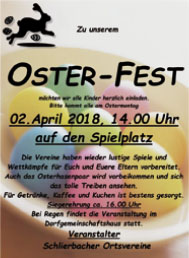 Ostereiersuchen in Schlierbach 2018