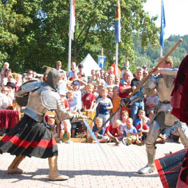 Mittelalterliches Burgfest auf Burg Stettenfels